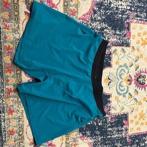 Bonobos Teal and Black Men's Shorts
